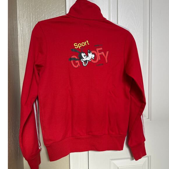 Vintage Adidas Originals Disney Goofy Red Track Top Women's Jacket‎ Medium - Picture 4 of 8
